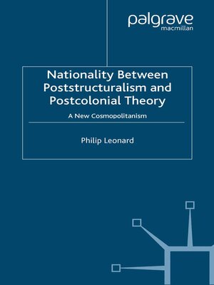 cover image of Nationality Between Poststructuralism and Postcolonial Theory